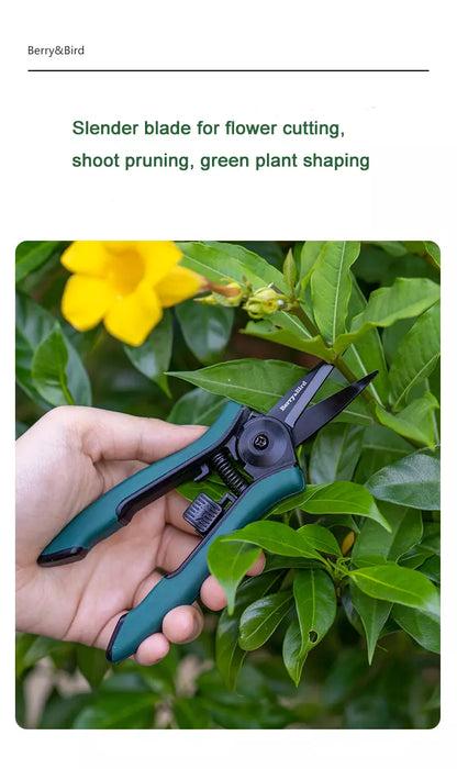 Garden Tools Pruning Shears Scissors Gardening (Green)