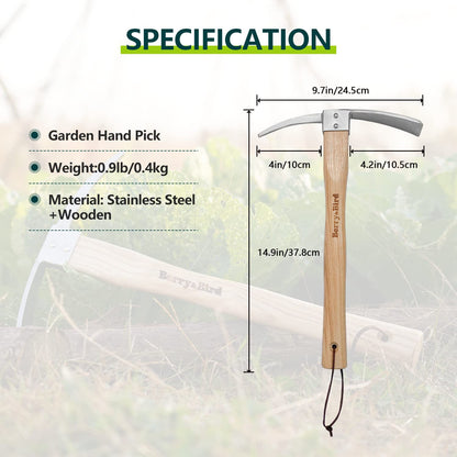 Garden Tools Pick Mattock Hoe