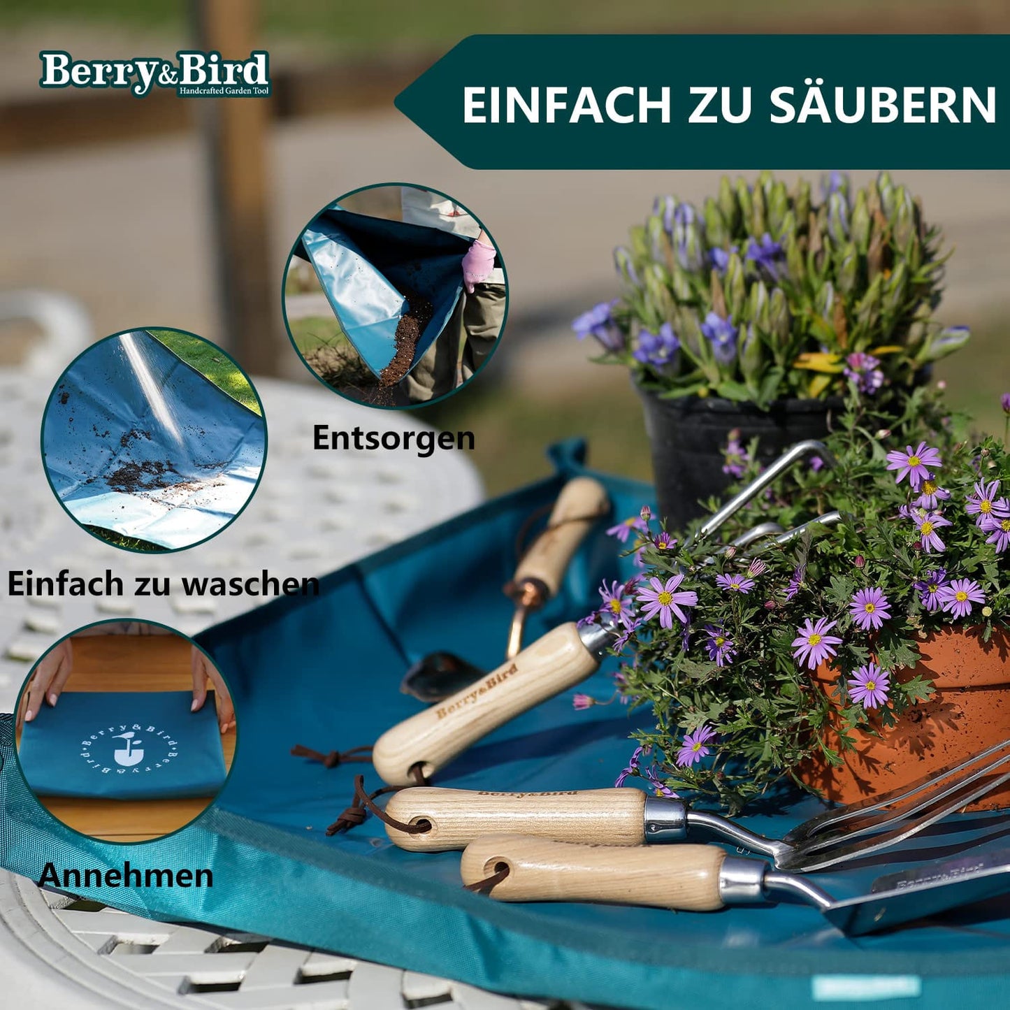 Waterproof Repotting Gardening Mat 28.7 inches